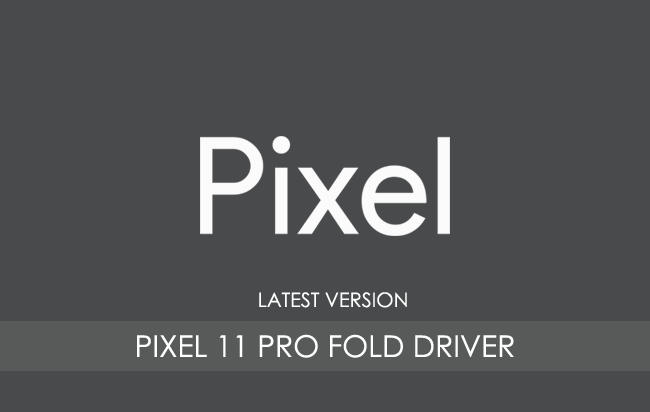 Google Pixel 11 Pro Fold USB Driver